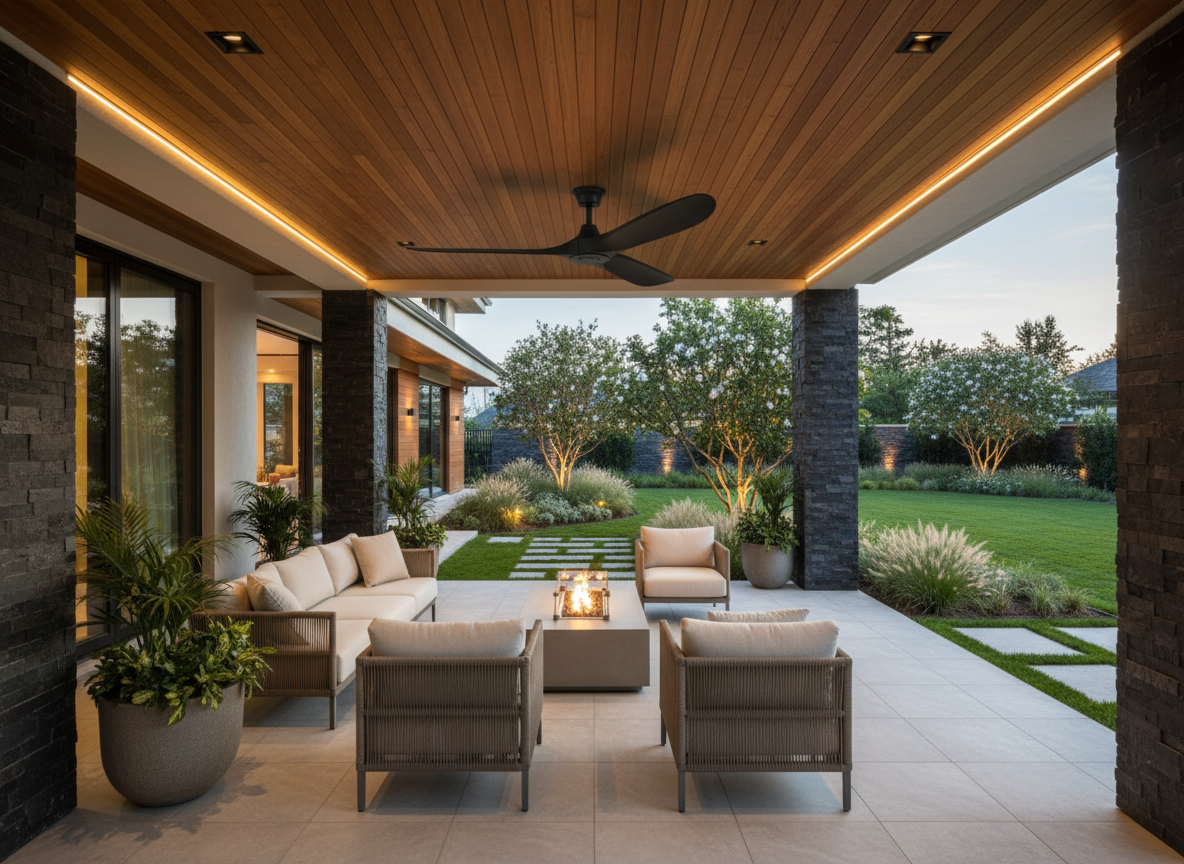 SPH Designs Outdoor Ceiling Fan